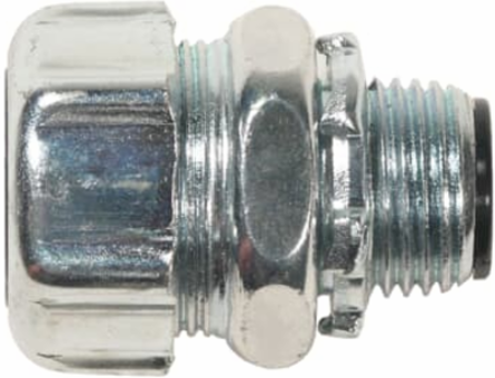 2 Inch Straight Malleable Iron Insulated High Temperature Connector with Zinc Plating