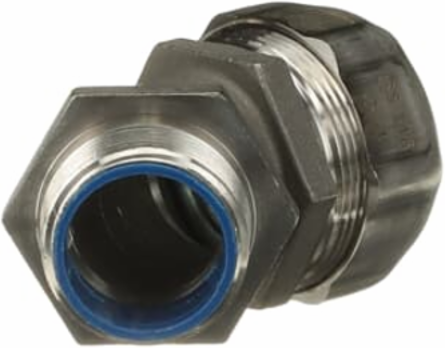 3/4 Inch 45 Degree Liquidtight Fitting, 316 Stainless Steel, NEMA Ratings 3-4X