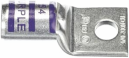 4/0 CU STD. BRL. 1 HOLE 3/8 IN BOLT