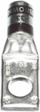 NO2 CU STDBRL 1 HOLE 5/16 INCH BOLT