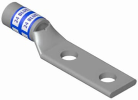 CU TP 2HL LUG STND BRL 3/0 1/2B ORG