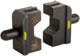 Interchangeable Die for WT540 Tool, Hexagonal Crimp Range, Yellow
