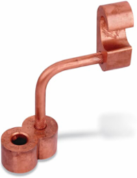 E-Z-Ground Copper Compression Ground Rod Connector 5/8 Inch for 2-250 AWG