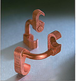 E-Z-Ground Compression Grounding Connector for Cable #2 Str. - 250 kcmil, Copper