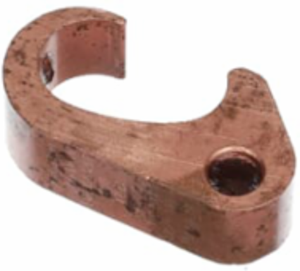 E-Z-Ground Compression Ground Tap Connector for 1/0-2/0 Str. Cable, Copper Material