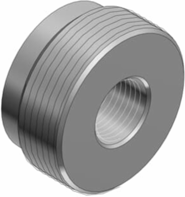 Steel Threaded Reducer 1 Inch to 3/4 Inch for Rigid/IMC Conduit