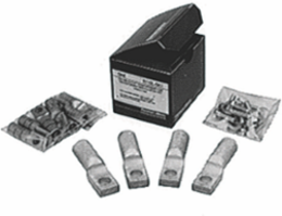 Transformer Lug Kits, Aluminum Alloy, 600V, Fits 350-800 kcmil Cable