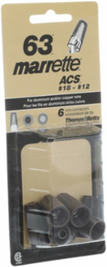 MARRETTE NO 63 ALUMINUM WIRE PKG/6