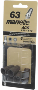 MARRETTE NO 63 ALUMINUM WIRE PKG/6