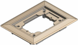 Carpet Activation Kit, Single Gang, Beige, Non-Metallic