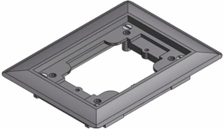 Flush Service Carpet Flange, Non-Metallic for 640 Series