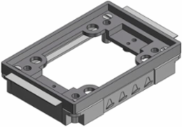 Single Gang Tile Activation Kit, Gray, Non-Metallic