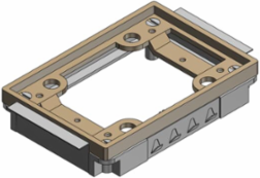 Brass Tile Activation Kit for 640 Series, Flush Service, Brass Material