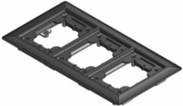 Non-Metallic Carpet Flange, Black, for 640 Series, Flush Service