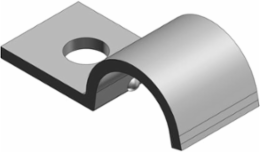 3/8 FLEX METAL 1-HOLE STRAP