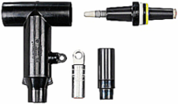 Stick Op Reducing Tap Plug Connector with Test Point