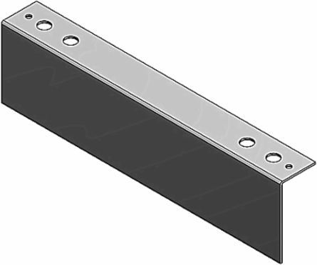 Recessed Service Floor Box Cover Plate, 8x5.5x4.75 Inch, Steel, UL E2969