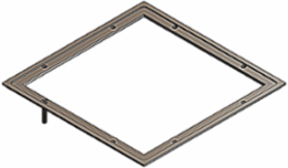 Recessed Service Trim Ring, 13-1/4 Inch x 15-1/4 Inch x 2-1/2 Inch