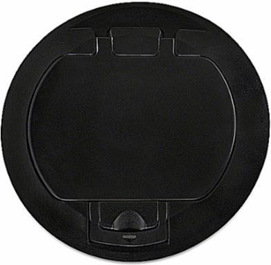 Flush Cover, Solid Aluminum, 5-31/32 Inch Opening Diameter, 1000 Pound Load Limit