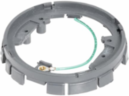 Non-Metallic Floor Box Adjusting Ring, 5-5/32 Inch Opening Diameter, 6 Inch Depth