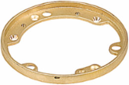 Brass Tile Trim Ring for Flush Service Floor Box, 5-5/32 Inch Opening