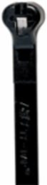 Black Nylon Cable Tie 4 Inch, 18 lb Tensile Strength, Low Profile Head