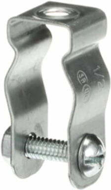 1/2 Inch Galvanized Steel Conduit Hanger with Bolt