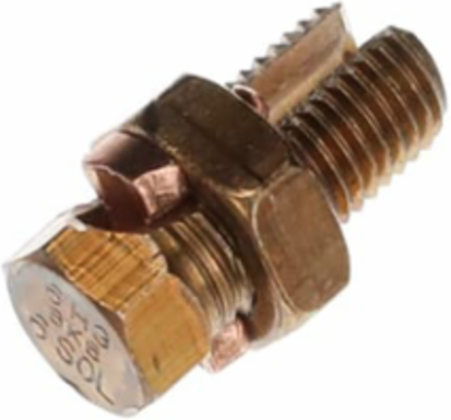High Strength Split-Bolt Connector 6-10 Solid, Bronze Alloy Construction