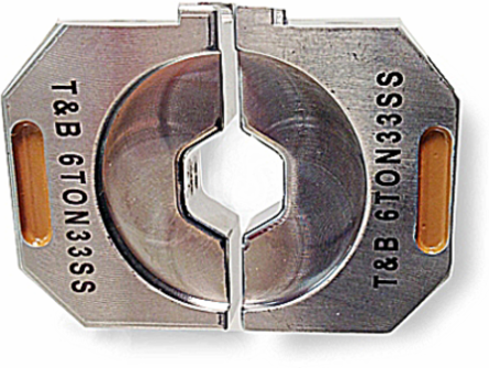 Stainless Steel Hex Die for 6 Ton Tools, 1.88x1.88x1.6 Inch Dimensions