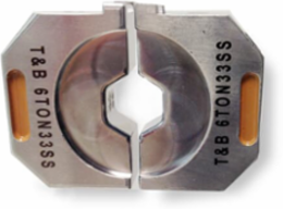 Stainless Steel Hex-Flex Die for 6 Ton Tools, Brown Color
