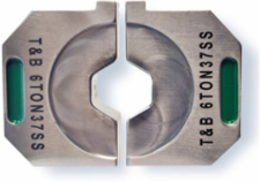 Stainless Steel Hex Die for 6 Ton Capacity Tools, Die Color Green