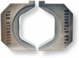 Stainless Steel Hex Die for 6 Ton Tools, 500 kcmil CU