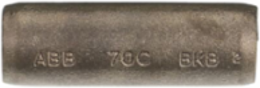 Ground Rod Coupling, Size 3/4 Inch, Thread Size 3/4 - 10 UNS, Copper Material