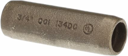 3/4 Inch Threadless Ground Rod Coupling, Copper Material