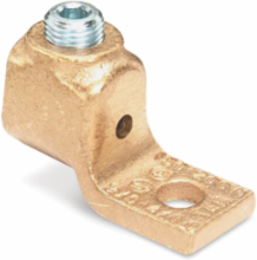 Locktite Copper Cone Screw Lug 4-2/0 for 3/8 Inch Bolt, Wrench Torque 150 In/Lbs