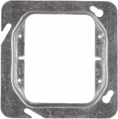 Single Gang Device Cover 8.3 Cubic Inches, 4-11/16 Inch x 1-1/4 Inch, Pre-Galvanized Steel