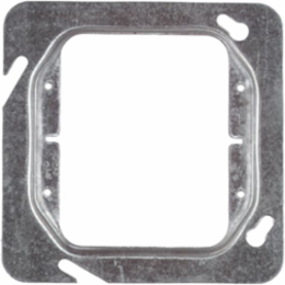 Single Gang Device Cover 8.3 Cubic Inches, 4-11/16 Inch x 1-1/4 Inch, Pre-Galvanized Steel