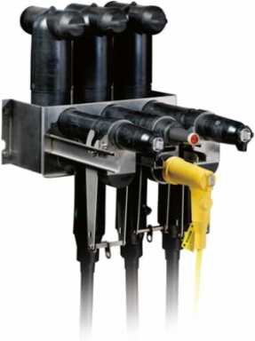 PLUG, REDU TAP, L-OP, 200A LB, 15K