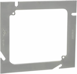 Square Box Extension Ring 5 Inch x 5 Inch Pre-Galvanized Steel