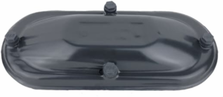 PVC CTD COND CVR 2-1/2IN FORM8 GRY