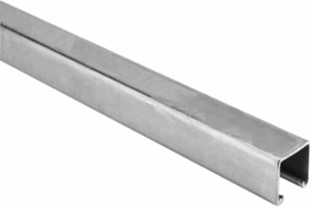 CHNL 12GA 1-5/8X1-5/8 6IN GRAY
