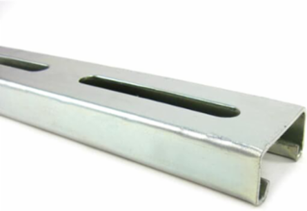 SLTD CHNL 12GA 1-5/8X1-5/8 10FT SS