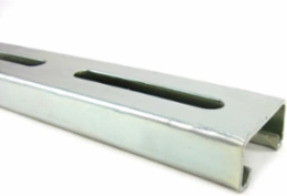 SLTD CHNL 12GA 1-5/8X1-5/8 10FT SS