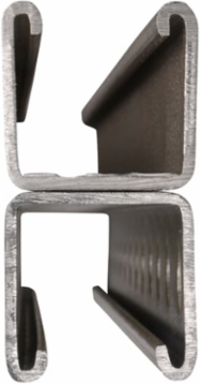 STRUT 12GA 15/8 BACK/BACK ALUM 20FT