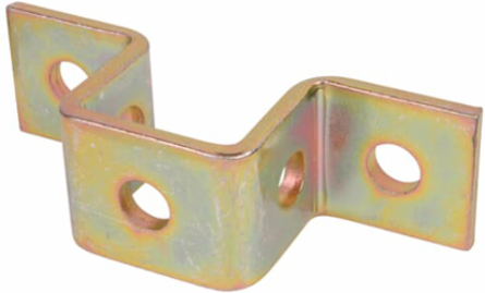 U-SHAPE FTG LEN5-1/8IN D1-5/8IN STL