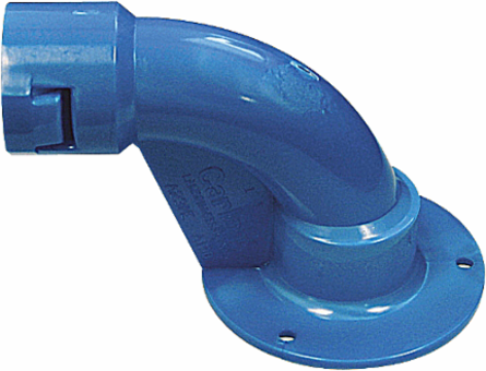 ENT 90 Degree Flexible Raceway 3/4 Inch Non-Metallic, Blue, 10 lbs per 100