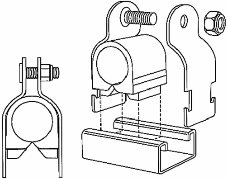 Pipe Straps, Pipe Clamps & Hangers (Series 700)