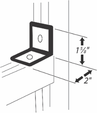 90 degree Angle Fittings