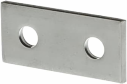 2-HOLE SPLC PLT LEN3.5 W1.625 316SS