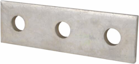 3-HOLE SPLICE PLT LEN5-3/8 GRN STL